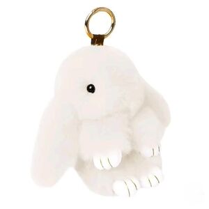 6" Super Plush Bunny Bag Charm